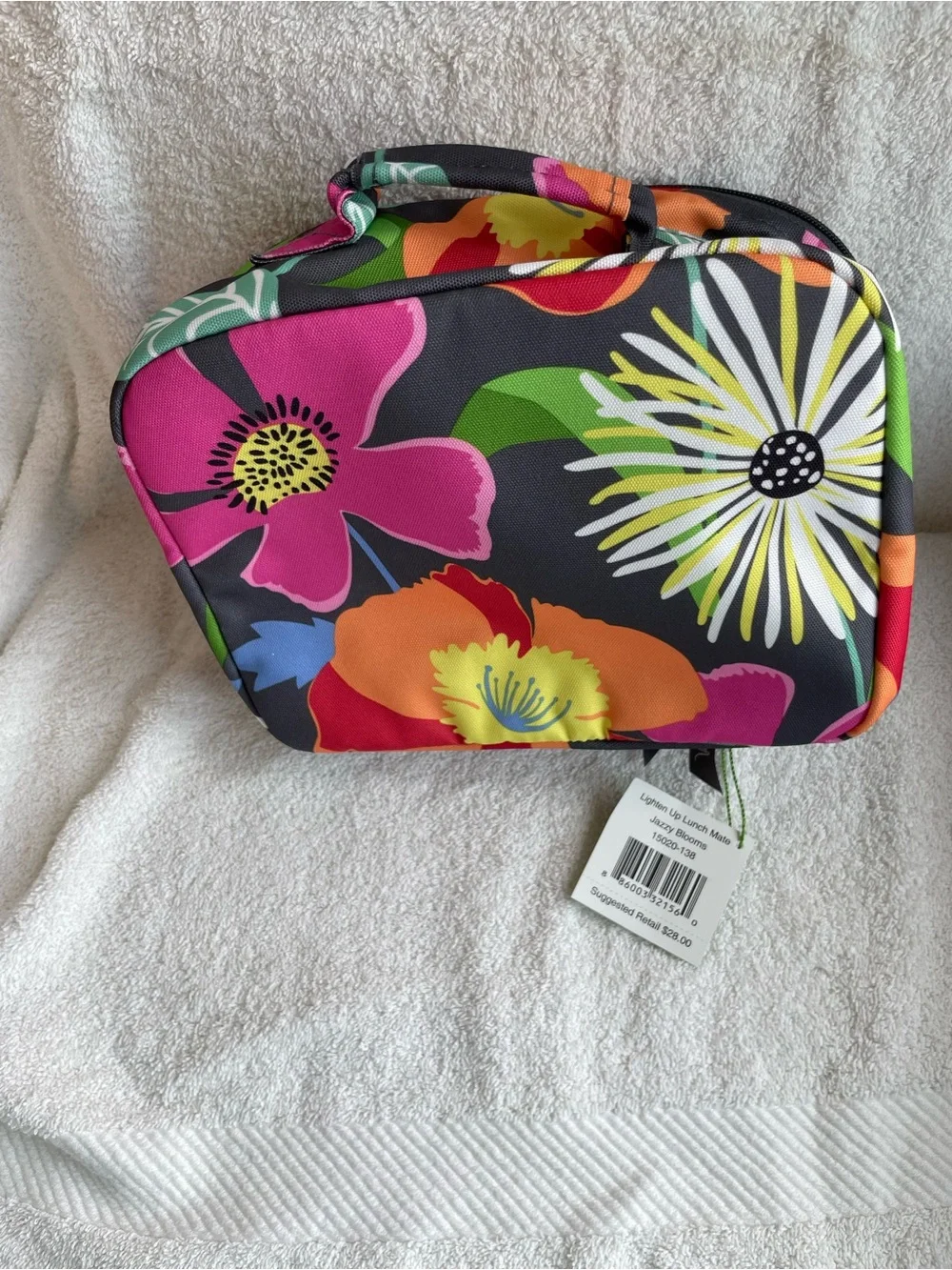 Vera Bradley Lighten Up Lunch Mate Jazzy Blooms